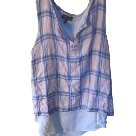Market & Spruce flannel tank - Picture 1 of 5